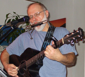 Me (Paul) at the Praise Jesus Coffeehouse Feb 20th 2010