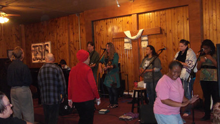 Sunday morning worship at The Jesus House Oct 6th 2012