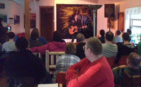 Randy Stonehill at Praise Jesus Coffeehouse April 2012