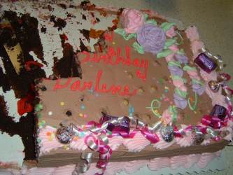 Darlene's 29th+ Birthday cake