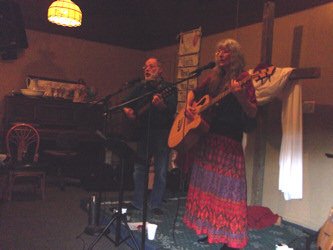 Cece and Me at the Upper Room Coffeehouse Jan 29th 2011