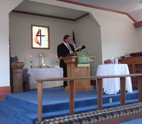 Briensburg United Methodist Church, Pastor Bill Lawson, Aug 7th 2011 Briensburg KY