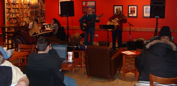 We were the Featured artists at Borders Books in Oak Park IL Dec 6th 2006