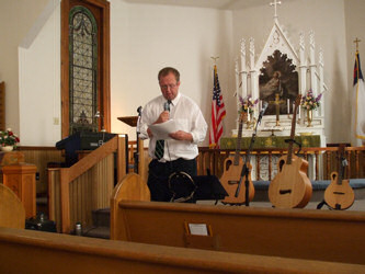 Mark at St. Petrie Lutheran Church